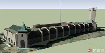 現代化工廠工業建筑設計中的SU模型應用與企業策劃整合
